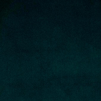 Teal woven fabric sample displaying gradient shading, dense texture, and a matte finish with a uniform, slightly irregular surface.